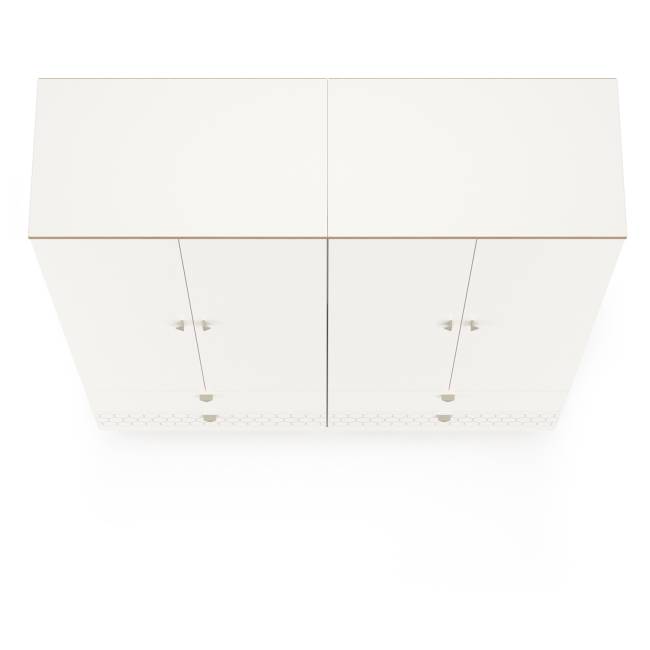 Два детских шкафа для одежды Эйп цвет белый/дуб белый