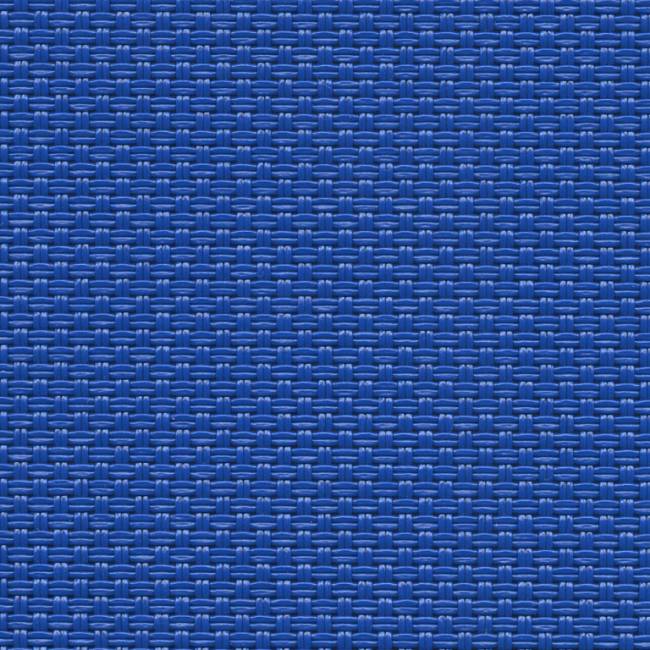 Шезлонг-лежак пластиковый Alfa белый, синий 1700-1945х710х850 мм