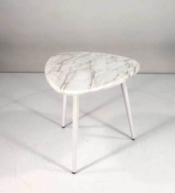 Кофейный столик М005.0Д70 Светлый мрамор