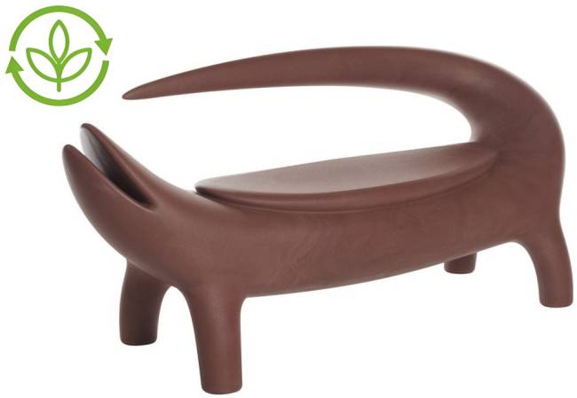 Диван из биопластика Big Kroko Special пустыня Намибии 1670х630х750 мм