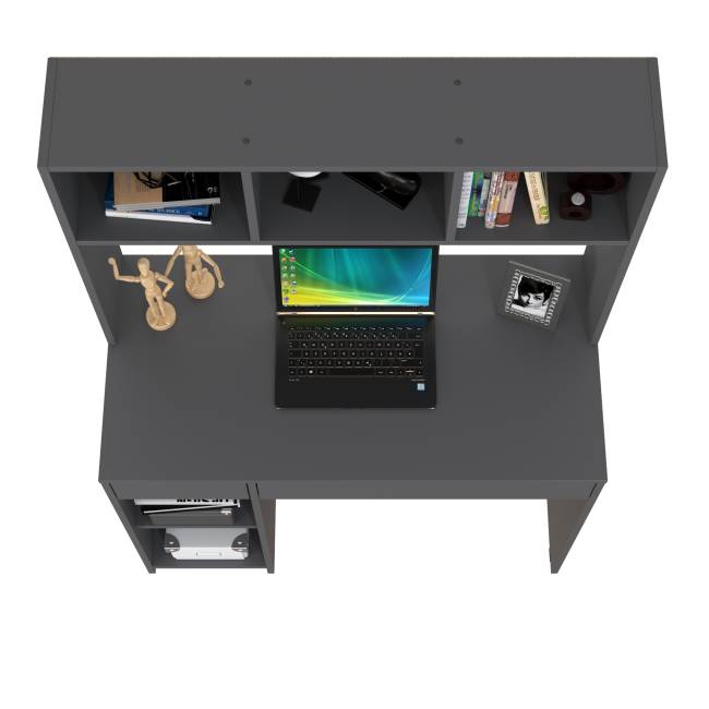 Компьютерный стол Комфорт 12.77F цвет тёмно-серый Компьютерный стол Комфорт 12.77F цвет тёмно-серый