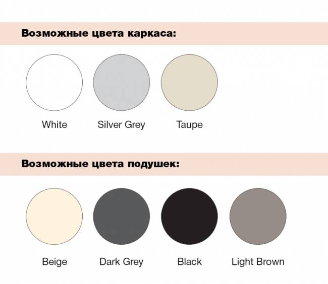 Комплект пластиковой мебели Mykonos XL белый, черный