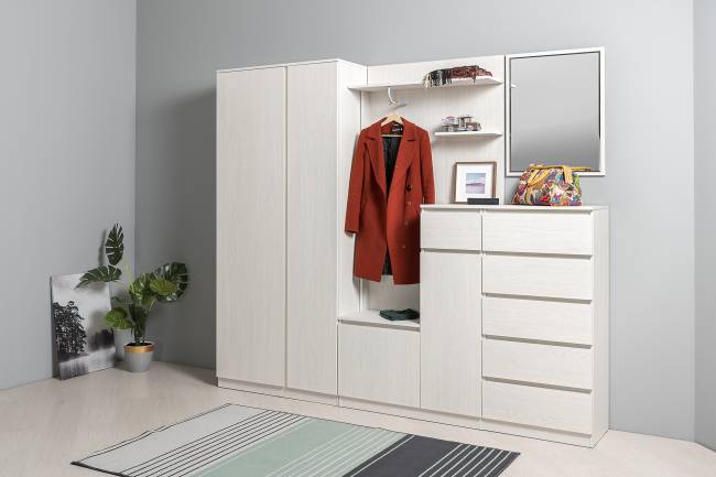 Вешалка Ника 15.08 цвет ясень анкор светлый