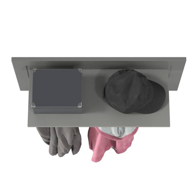 Вешалка Остин 15.12 цвет серый графит Вешалка Остин 15.12 цвет серый графит