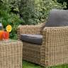 "Кон Панна" столик журнальный из искусственного ротанга, цвет соломенный "Кон Панна" столик журнальный из искусственного ротанга, цвет соломенный