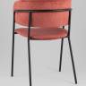Кресло Нэлли New буклированный велюр терракотовый