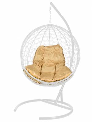 Подушка для двухместного подвесного кресла, бежевая Подушка для двухместного подвесного кресла, бежевая