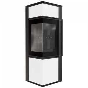 Печь Kratki PRO TORA/S, 8 кВт, белое стекло