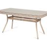 "Латте" плетеный стол из искусственного ротанга 160х90см, цвет бежевый
