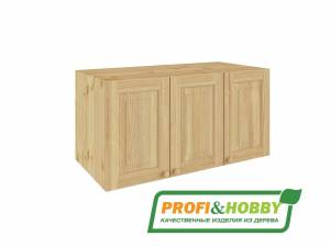 Антресоль на шкаф 1200х560х600 сосна, без покраски