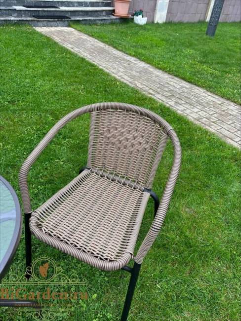 Кресло от комплекта "Terazza" Light Brown Кресло от комплекта "Terazza" Light Brown