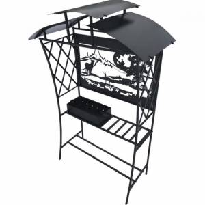 Мангал с крышей Горный олень 1,2 м