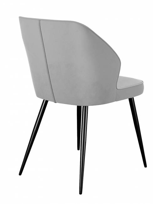 Стул DikLine 222M B22 GREY, ножки черные