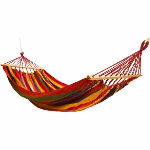 Гамак тканевый двухместный с перекладиной 200*150 см Гамак тканевый двухместный с перекладиной 200*150 см