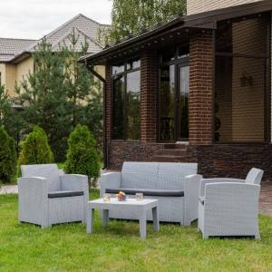 Комплект мебели LANA S светло-серый Комплект мебели LANA S светло-серый