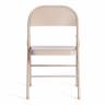 Стул складной FOLDER (mod. 3023(II)) металлический, 46,5 x 48 x 75, 7-beige (Комплект из 6 шт.) бежевый металлический