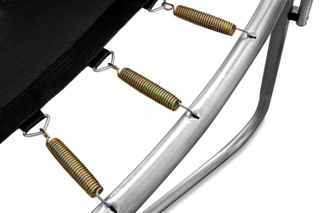 Батут "Smile outside", синий 10ft с защитной сеткой и лестницей