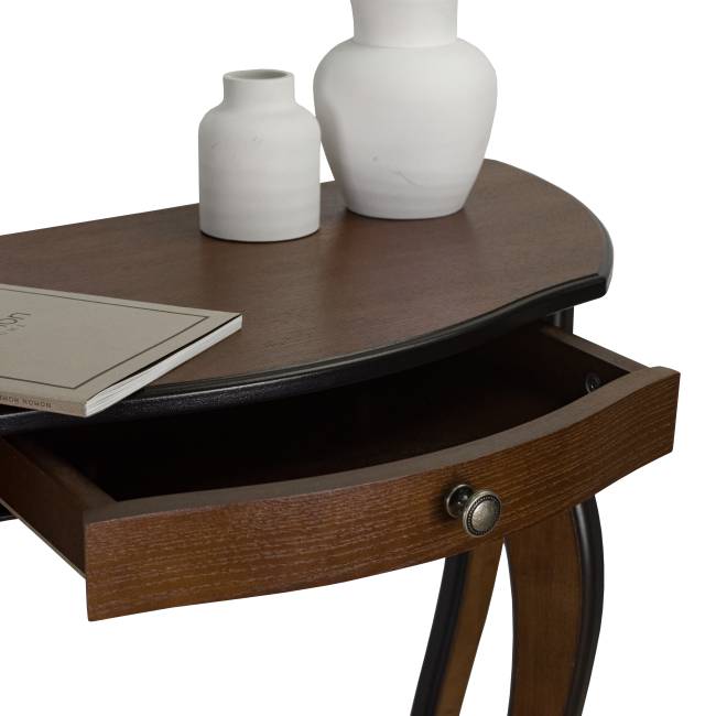 Консоль Элегант орех Л