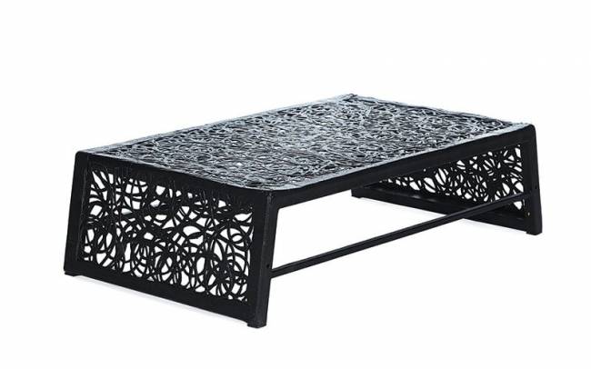 Крайний модуль дивана "Lounge Set", Базальт, Черный