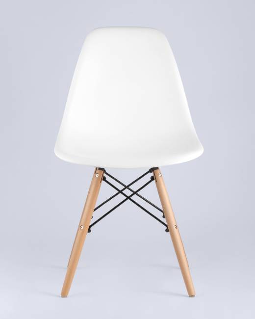 Стул Eames Style DSW белый x4 (разборный каркас)