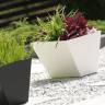 Кашпо для цветов "Prosperplast Tubus Case", белый, 38,6л Кашпо для цветов "Prosperplast Tubus Case", белый, 38,6л