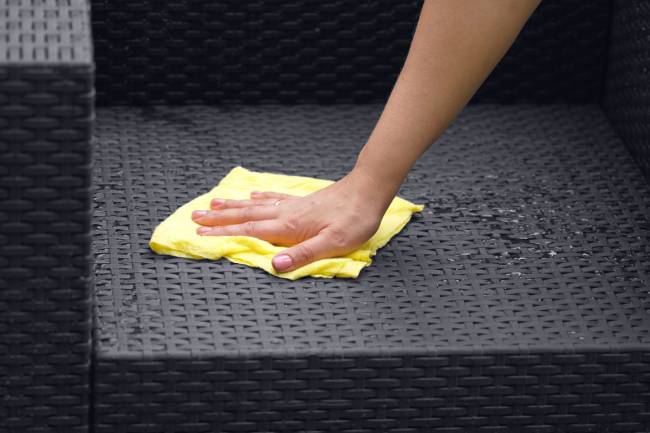 Arizona b:rattan, Диван двухместный, антрацит (2-х местная подушка)