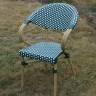 "Грас" плетеный стул из искусственного ротанга, цвет зеленый "Грас" плетеный стул из искусственного ротанга, цвет зеленый