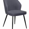 Стул DikLine 222M B28 ANTRACITE, ножки черные Стул DikLine 222M B28 ANTRACITE, ножки черные