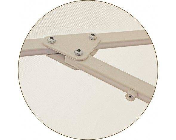 Зонт Митек D3 м круглый с воланом, алюминий, с подставкой Зонт Митек D3 м круглый с воланом, алюминий, с подставкой