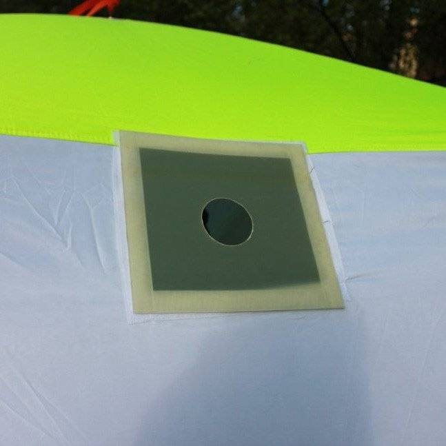 Палатка для зимней рыбалки Медведь Куб 3 трехслойная