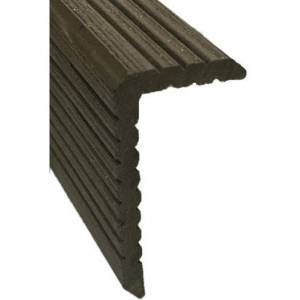 Уголок ДПК для террасной доски DARVOLEX, ECODECK, DECKRON (брашинг), 4000 мм, венге Уголок ДПК для террасной доски DARVOLEX, ECODECK, DECKRON (брашинг), 4000 мм, венге