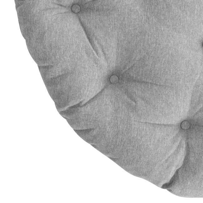 23/01 Матрац для кресла "Папасан" ткань, серо-бежевый, 3M 16/2, 125х125х15 см серо-бежевый ткань