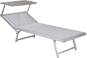 Шезлонг-лежак металлический VIP 2100х1000х470 мм Шезлонг-лежак металлический VIP 2100х1000х470 мм
