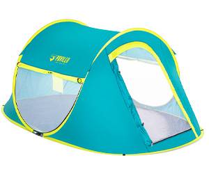 Палатка 2-местная 235x145х100см "Coolmount 2" 1 слой, 190Т polyester PU, 2000мм, 120гр/м2 PE