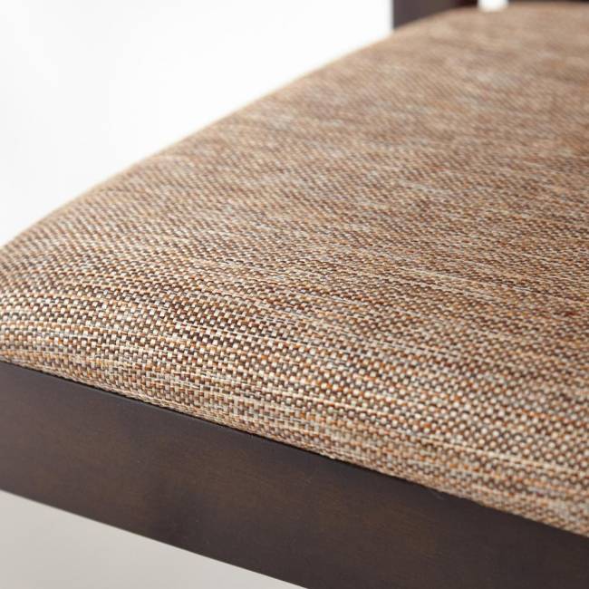 Обеденный комплект Хадсон (стол + 4 стула)/ Hudson Dining Set дерево гевея/мдф, стол: 110х70х75см / стул: 44х42х89см, cappuccino (темный орех), ткань кор.-зол. (1 cappuccino (темный орех) дерево гевея/мдф Обеденный комплект Хадсон (стол + 4 стула)/ Hudson Dining Set дерево гевея/мдф, стол: 110х70х75см / стул: 44х42х89см, cappuccino (темный орех), ткань кор.-зол. (1 cappuccino (темный орех) дерево гевея/мдф