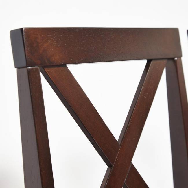 Обеденный комплект Хадсон (стол + 4 стула)/ Hudson Dining Set дерево гевея/мдф, стол: 110х70х75см / стул: 44х42х89см, cappuccino (темный орех), ткань кор.-зол. (1 cappuccino (темный орех) дерево гевея/мдф Обеденный комплект Хадсон (стол + 4 стула)/ Hudson Dining Set дерево гевея/мдф, стол: 110х70х75см / стул: 44х42х89см, cappuccino (темный орех), ткань кор.-зол. (1 cappuccino (темный орех) дерево гевея/мдф