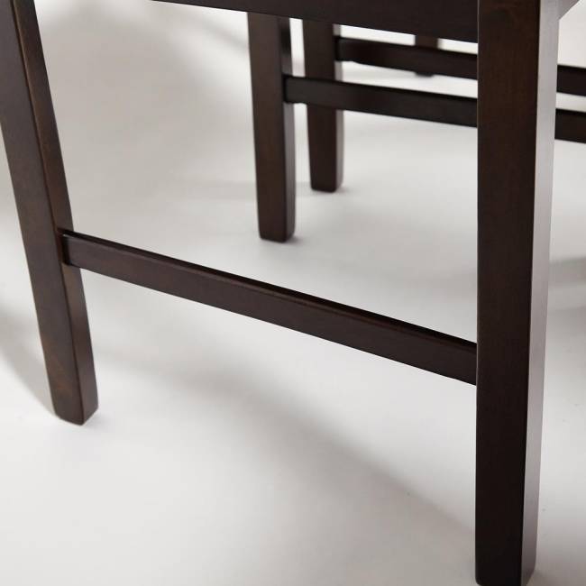 Обеденный комплект Хадсон (стол + 4 стула)/ Hudson Dining Set дерево гевея/мдф, стол: 110х70х75см / стул: 44х42х89см, cappuccino (темный орех), ткань кор.-зол. (1 cappuccino (темный орех) дерево гевея/мдф Обеденный комплект Хадсон (стол + 4 стула)/ Hudson Dining Set дерево гевея/мдф, стол: 110х70х75см / стул: 44х42х89см, cappuccino (темный орех), ткань кор.-зол. (1 cappuccino (темный орех) дерево гевея/мдф