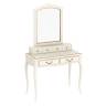 Туалетный стол Малонн Ави с секретером и зеркалом Белый