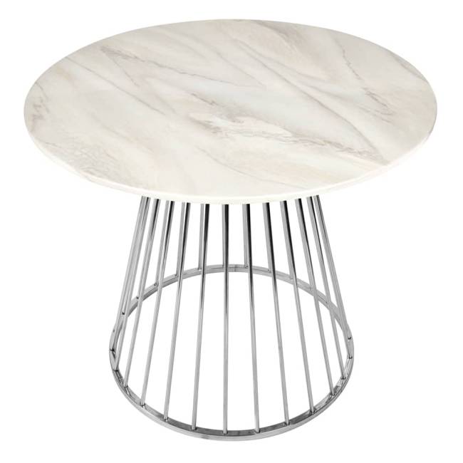 Стол Liverpool 100см, хромированные ножки Стол Liverpool 100см, хромированные ножки