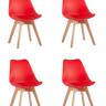 Стул FRANKFURT NEW красный 4 шт
