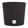 Кашпо для цветов RATO ROUND DRTUS300L-440U венге 2 предмета 15 и 15.3л