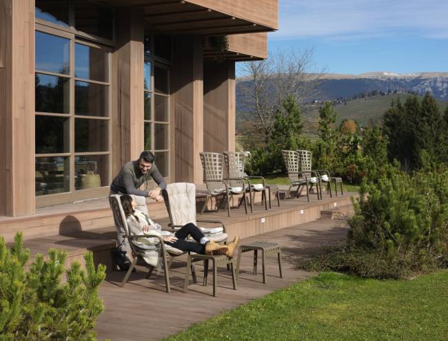 Табурет пластиковый Poggio тортора 490х415х440 мм