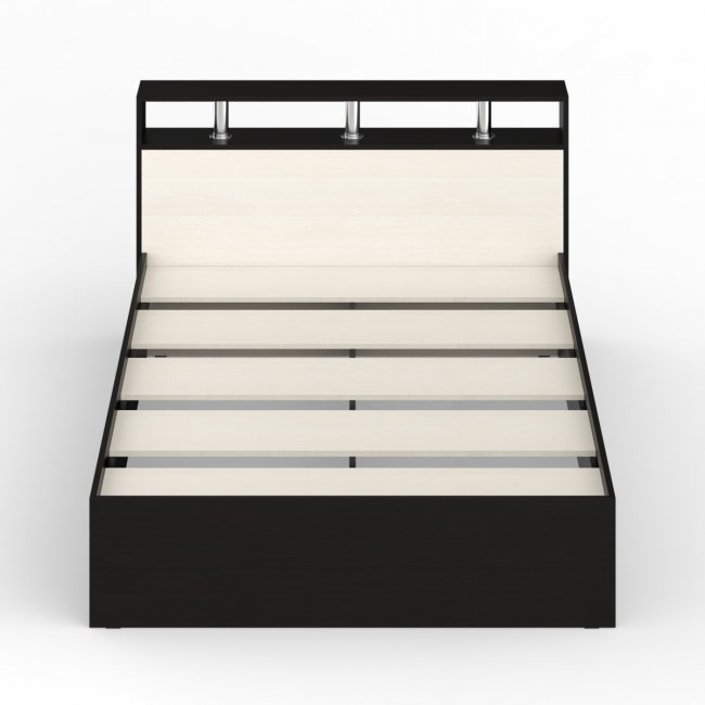 Кровать Камелия 1400 цвет венге/дуб лоредо