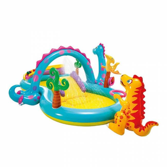 Игровой центр 302х229х112см "Динолэнд" с разбрыз., горкой и игрушками, 290л, до 81кг, от 2 лет Игровой центр 302х229х112см "Динолэнд" с разбрыз., горкой и игрушками, 290л, до 81кг, от 2 лет