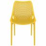 Стул пластиковый Air желтый 500х600х820 мм