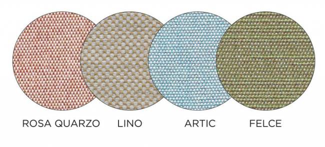 Лаунж-кресло пластиковое с подушкой Folio белый, бежевый 720х810-925х1130-1065 мм