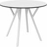 Стол пластиковый Max Table Ø90 белый Ø900х740 мм