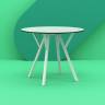 Стол пластиковый Max Table Ø90 белый Ø900х740 мм