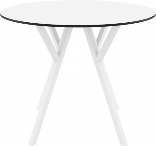 Стол пластиковый Max Table Ø90 белый Ø900х740 мм