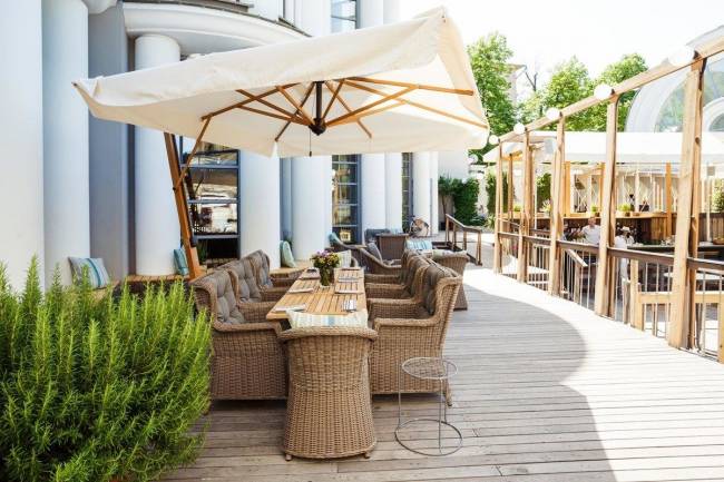 Зонт профессиональный Palladio Braccio 3м*4м